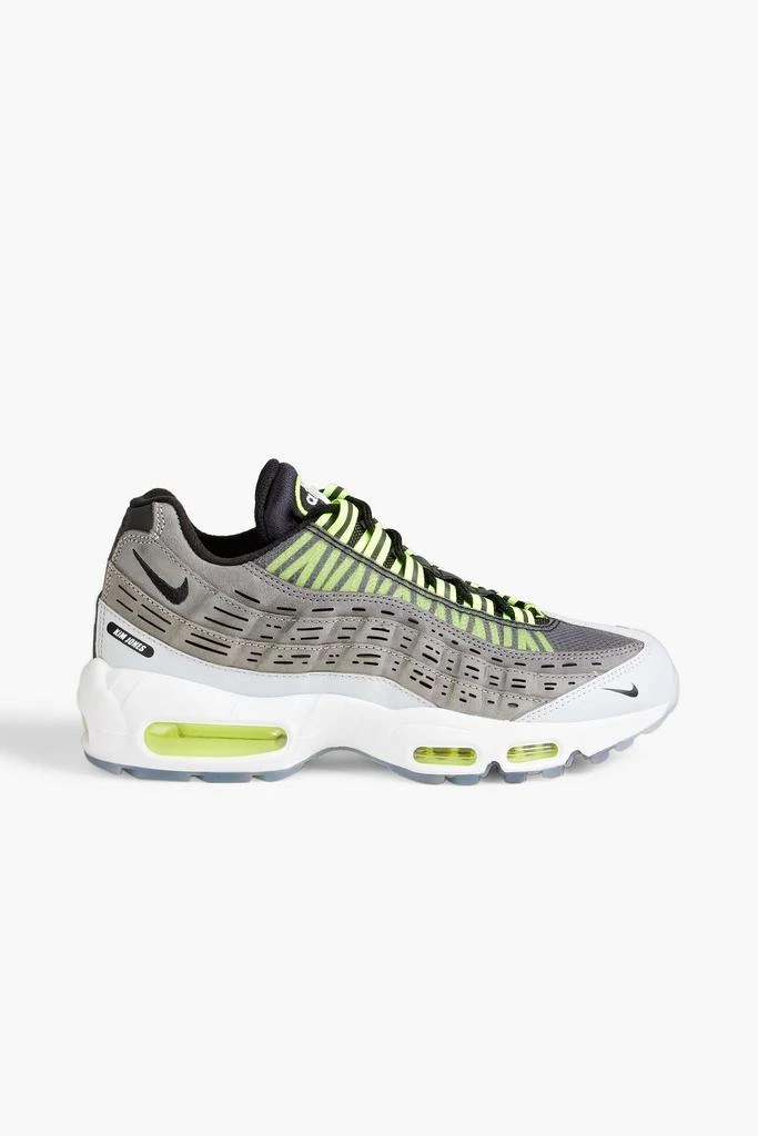 NIKE + Kim Jones Volt Air Max 95 mesh and leather sneakers 1