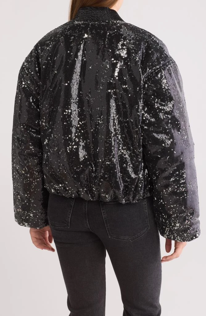 Blank NYC Sequin Bomber Jacket 2