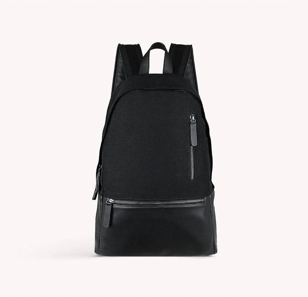 Gry Mattr Gry Mattr - Essential Jet Cotton Vegan Leather Backpack