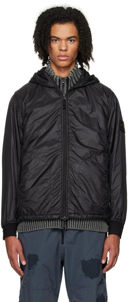 Stone Island Black Packable Jacket 1
