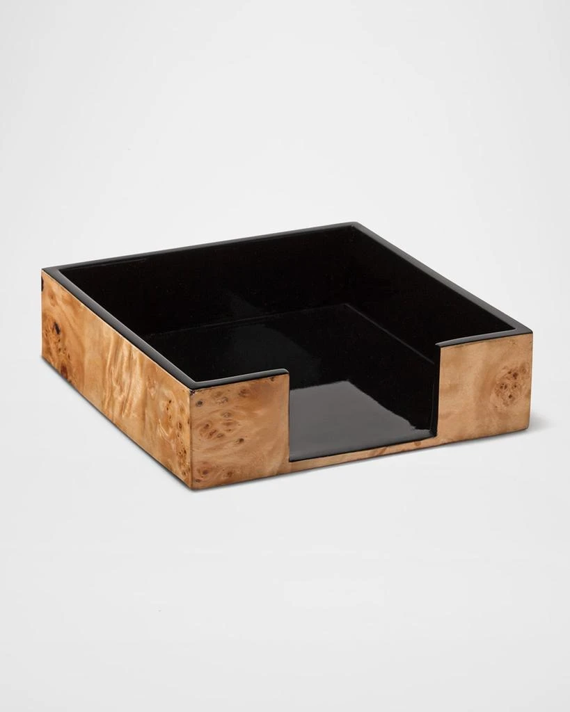 LADORADA Burl Veneer Dinner Napkin Holder 2