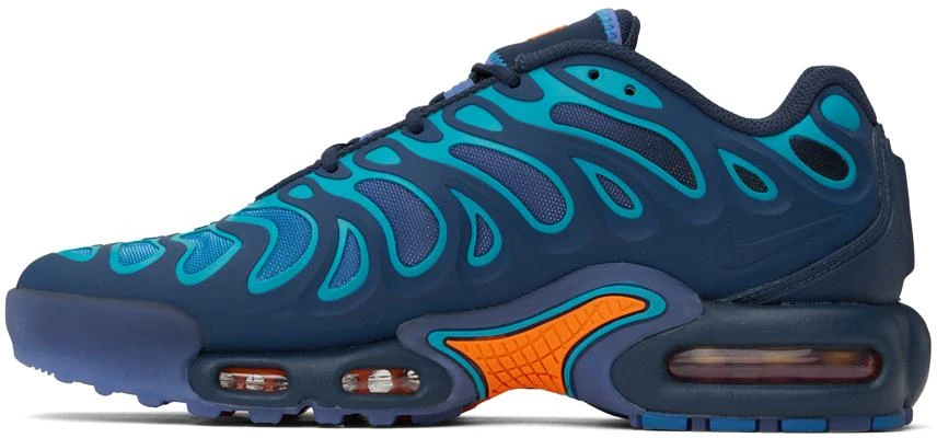 NIKE Navy & Purple Air Max Plus Drift Sneakers 3