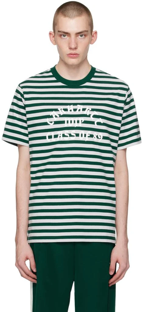 Carhartt WIP Green & White Scotty T-Shirt 1