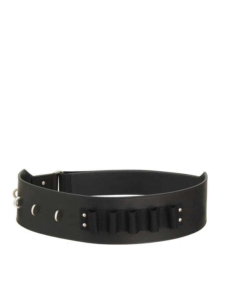 Rick Owens CINTURA CARGO IN PELLE DI TORO 1