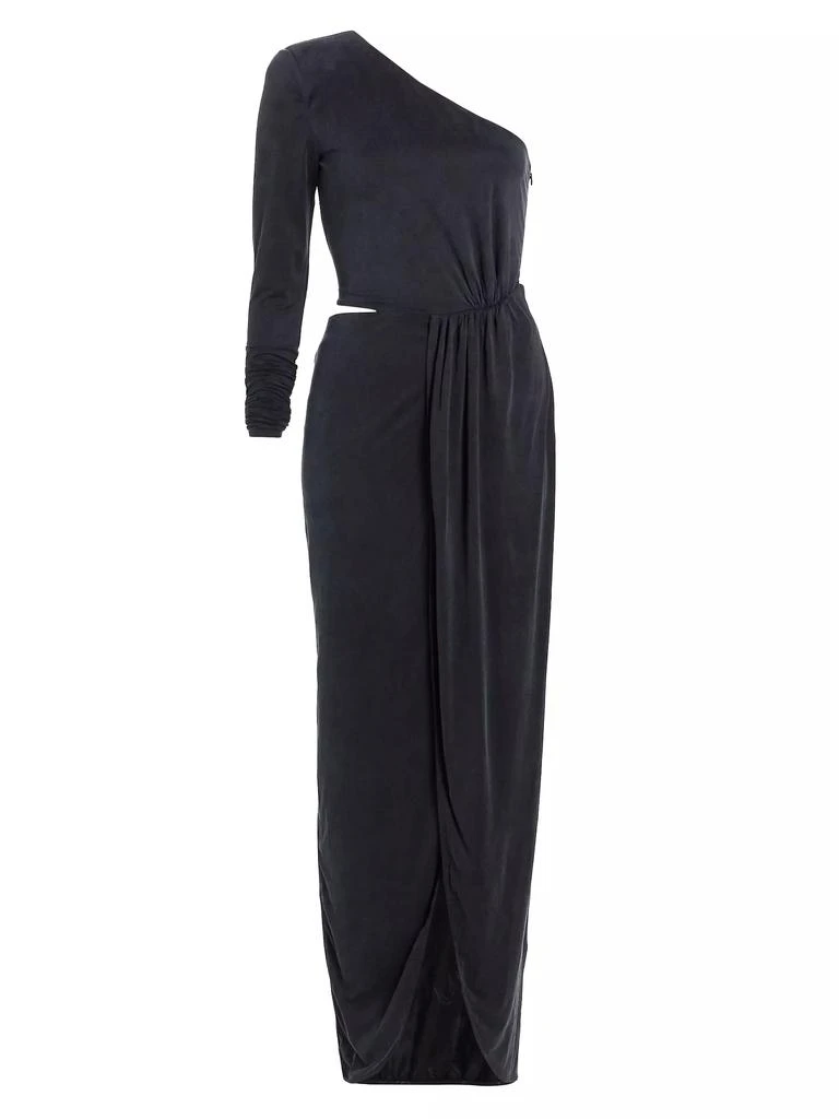 Gauge81 Suani Draped One-Shoulder Gown 1