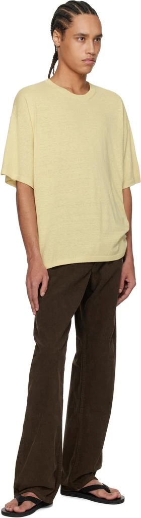 The Row Yellow Stockton T-shirt 4