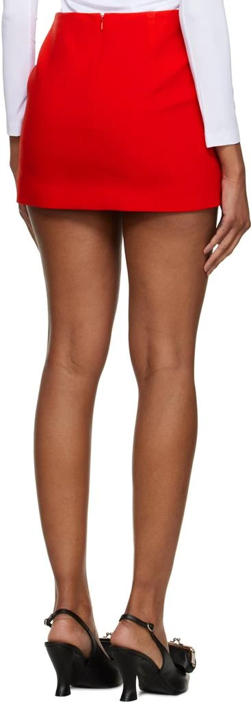 pushBUTTON SSENSE Exclusive Red Miniskirt 3