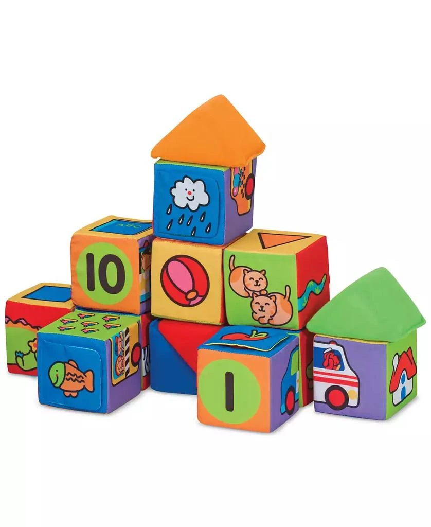 Melissa and Doug Kids' Match & Build Toy Blocks 1