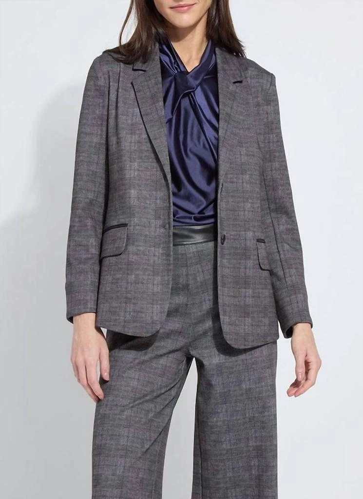 Lyssé Lysse - Everest Ponte Plaid Blazer