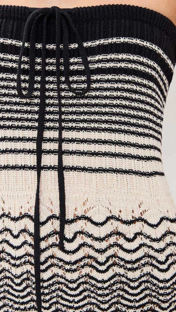 ALOHAS Olenka Ecru Tricot Dress 5
