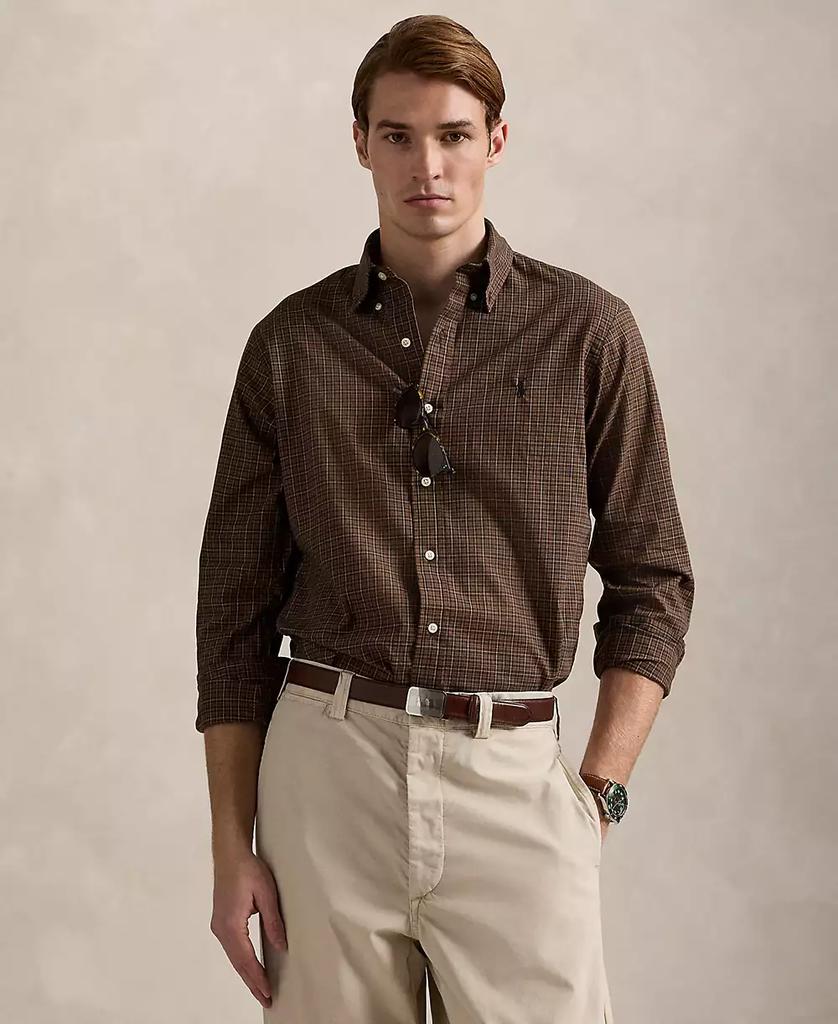 Ralph Lauren Men's Classic-Fit Plaid Twill Shirt