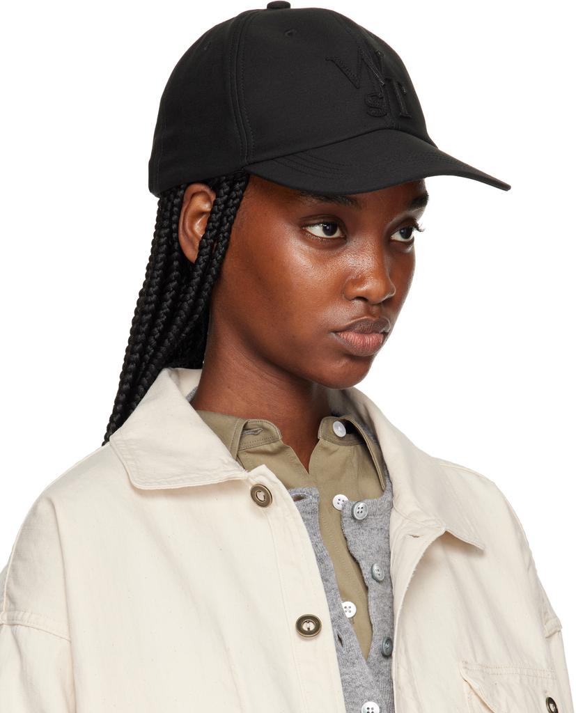 Sacai Black WTAPS Edition Cotton Back Satin Cap - Hats - BeyondStyle