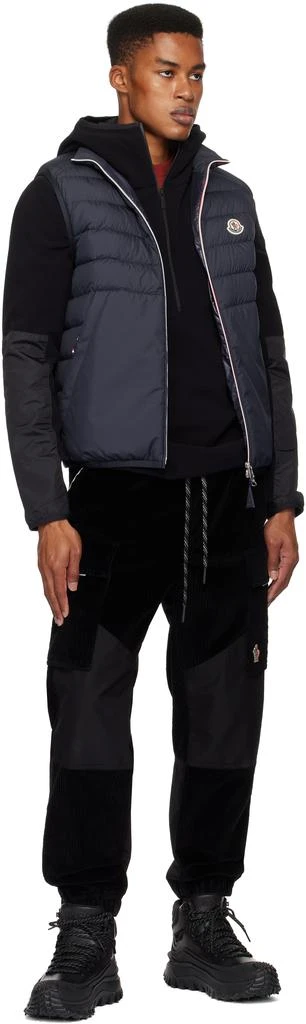Moncler Navy Rabuons Down Vest 4
