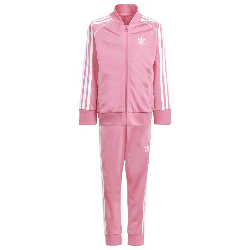 adidas Originals Superstar Tracksuit - Girls' Preschool  On Sale Now with  Up to 34% Off | Discover Exclusive Deals & Savings at BeyondStyle   Authentic Adidas sets|clothing|girls preschool with Limited-Time Discounts,