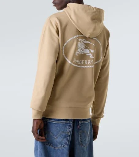 Burberry EKD cotton jersey hoodie 4
