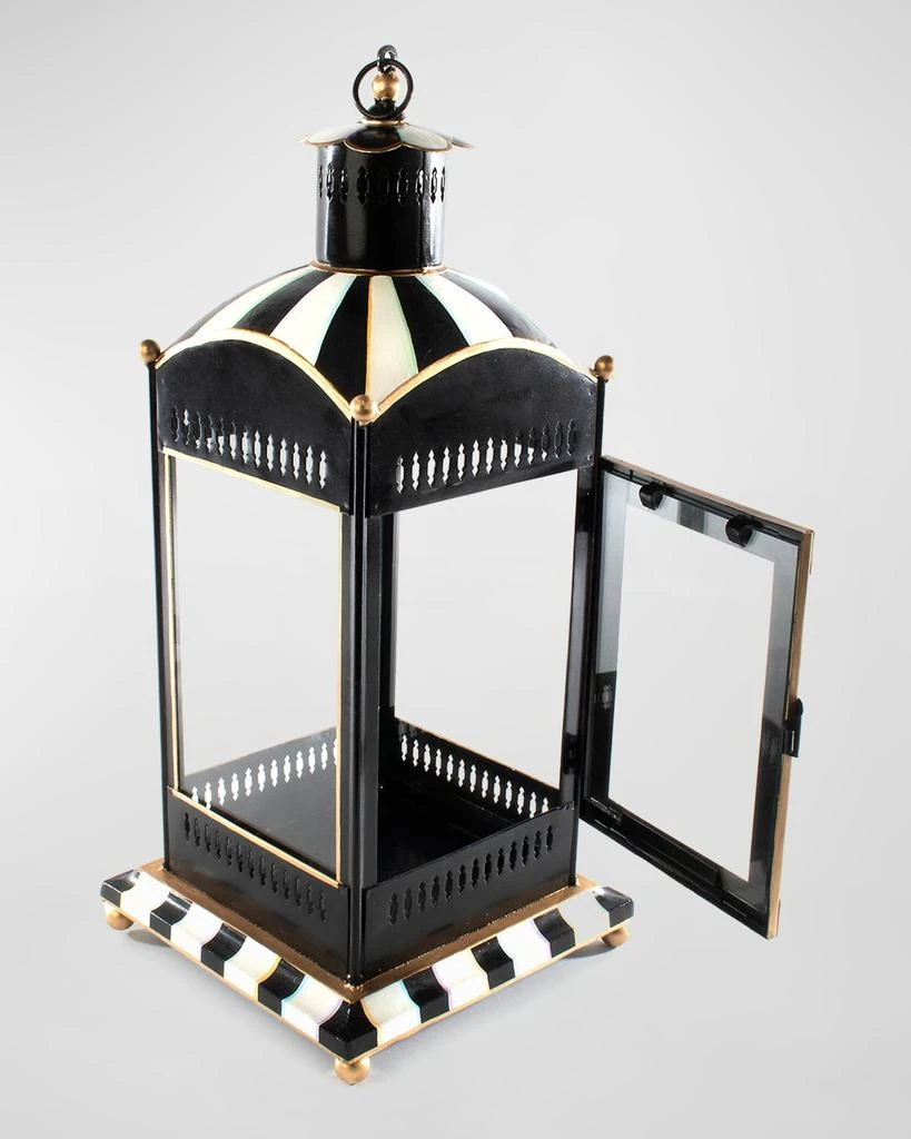 MacKenzie-Childs Courtly Stripe Large Candle Lantern 2