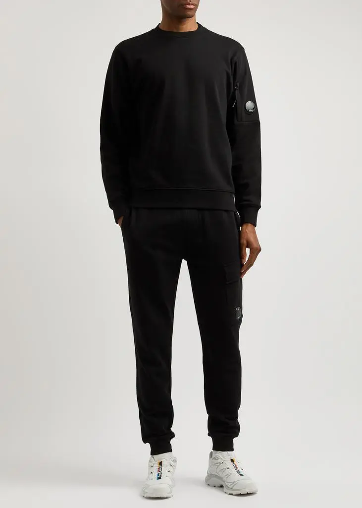 C.P. Company Diagonal Raised cotton sweatshirt  4