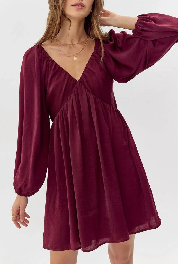 Greylin Greylin - Aya Gathered Mini Dress 4
