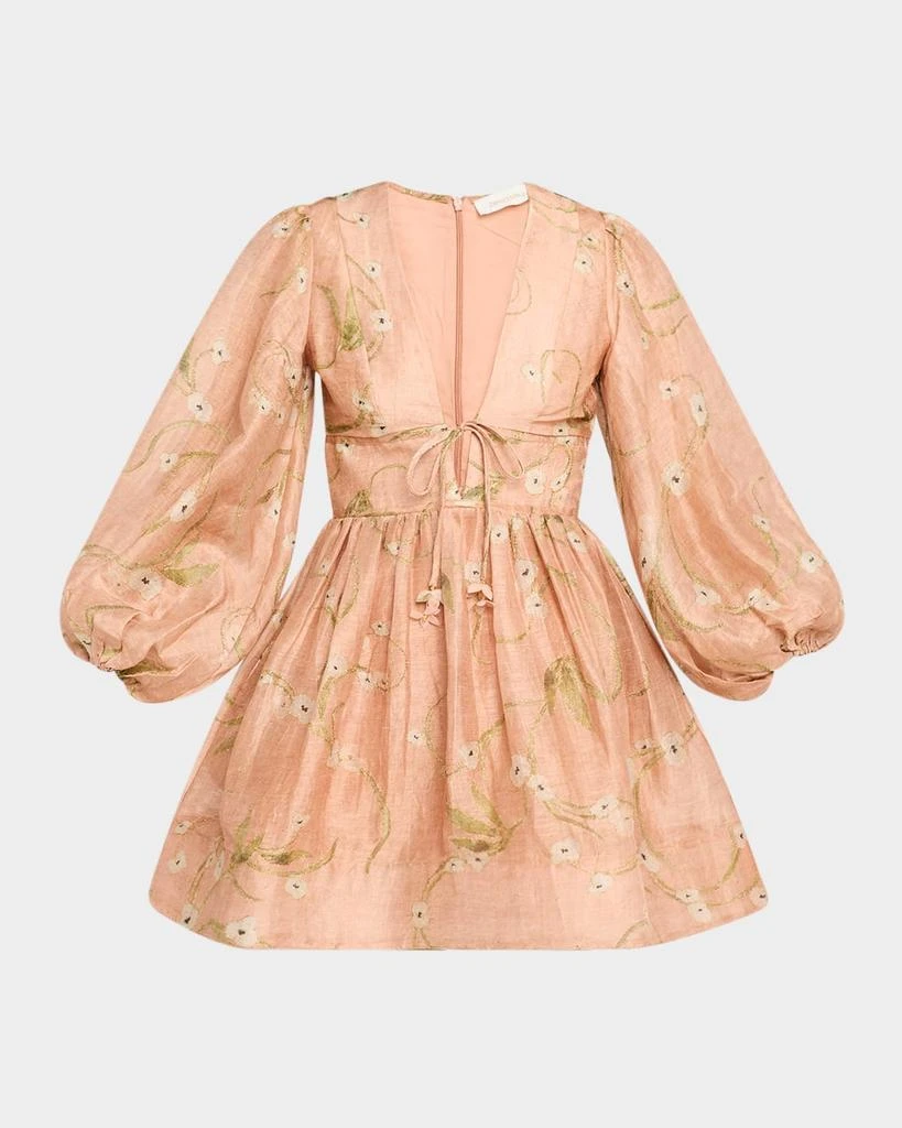 Zimmermann Illuminate Drawn Mini Dress 1