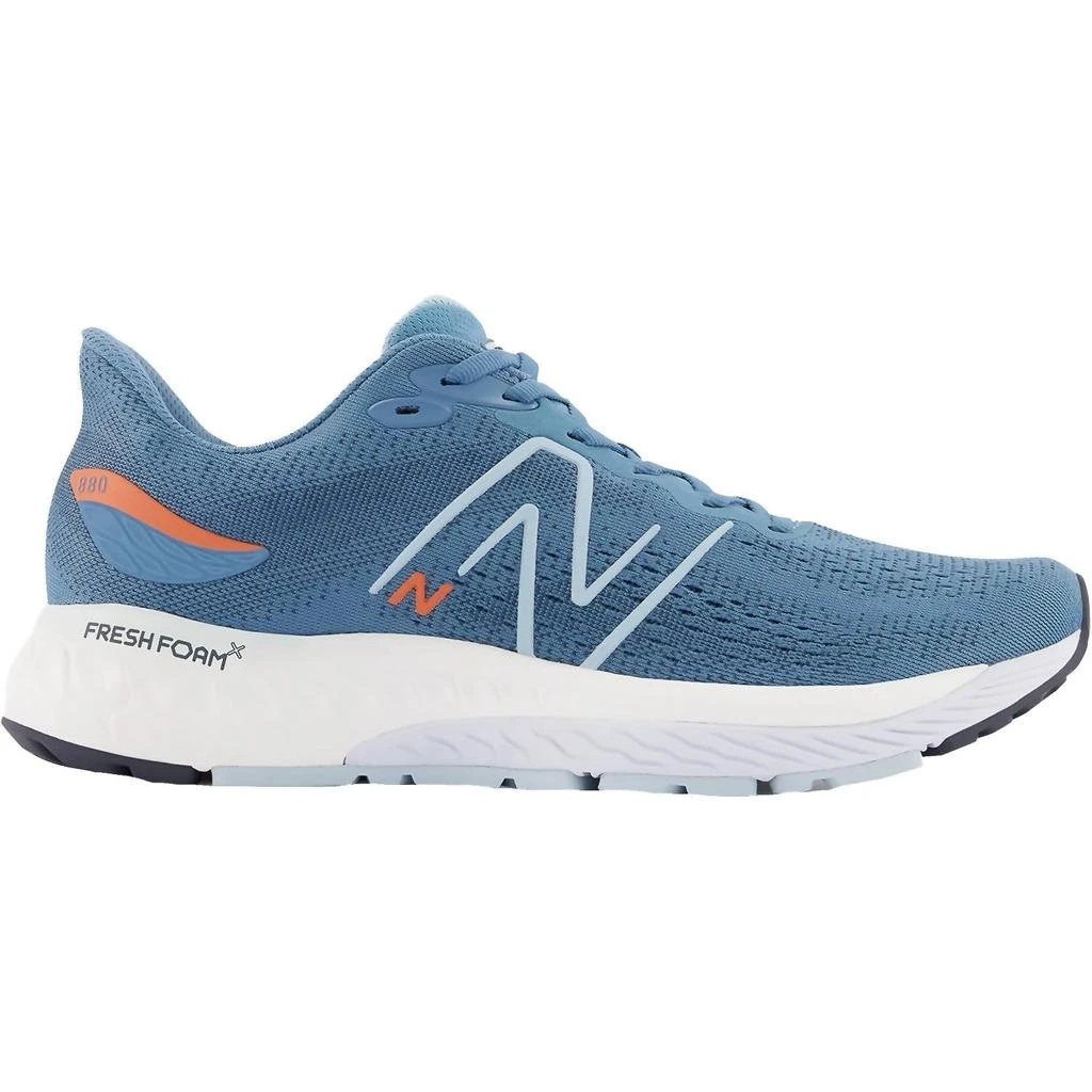 New Balance Men's Fresh Foam 880V12 Running Shoes - 2E/wide Width In Spring Tide/vibrant Orange/tide 2