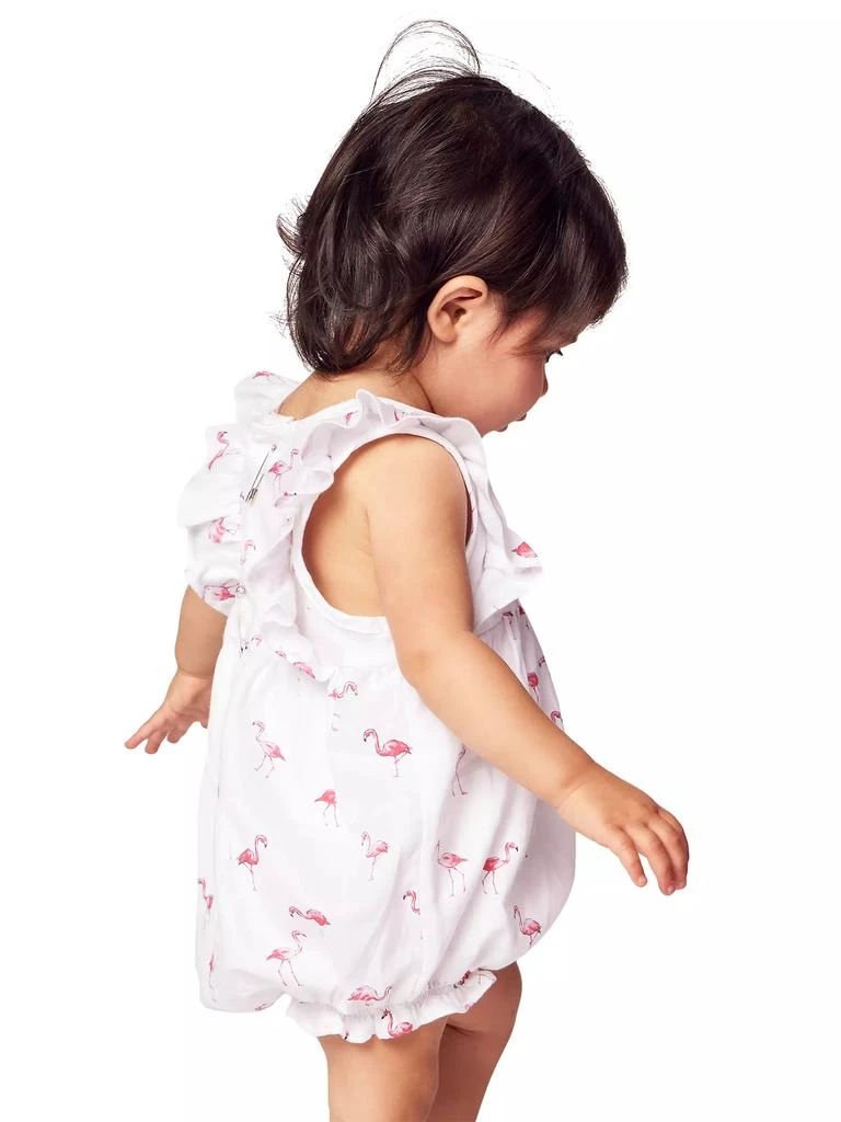 Petite Plume Baby Girl's Flamingo Print Ruffled Romper 5