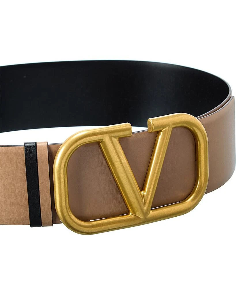 Valentino VLogo 70mm Reversible Leather Belt 2
