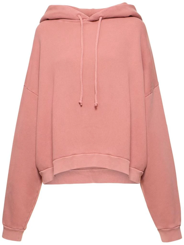 Acne Studios Fester Vintage Cotton Jersey Hoodie 1