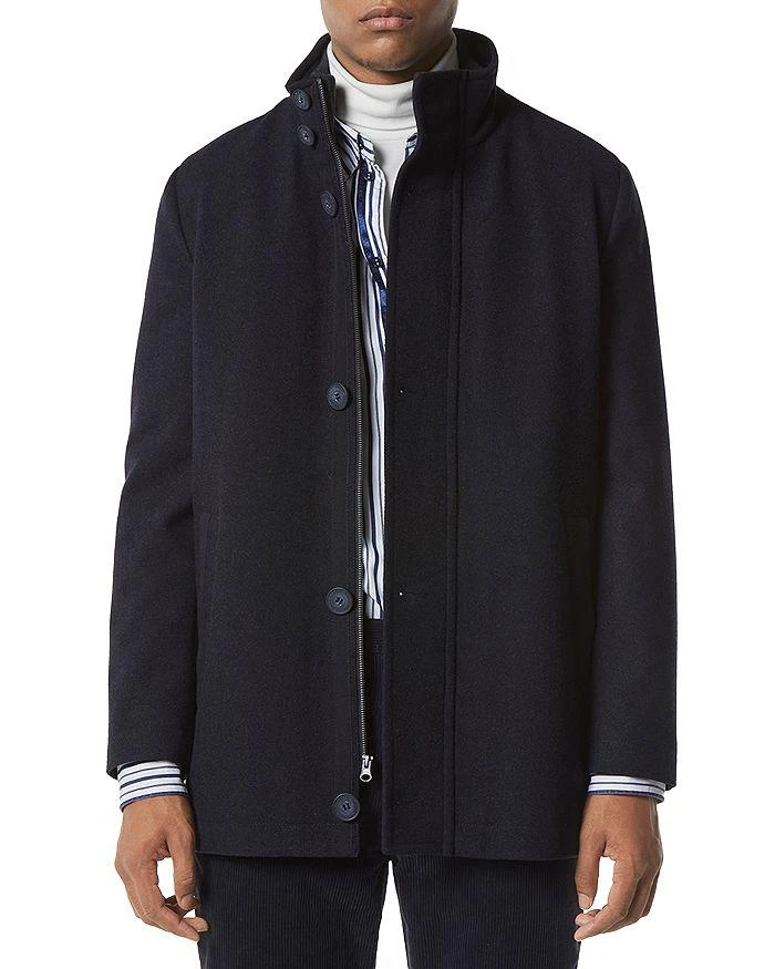 Andrew Marc Dorsey Melton Car Coat 1