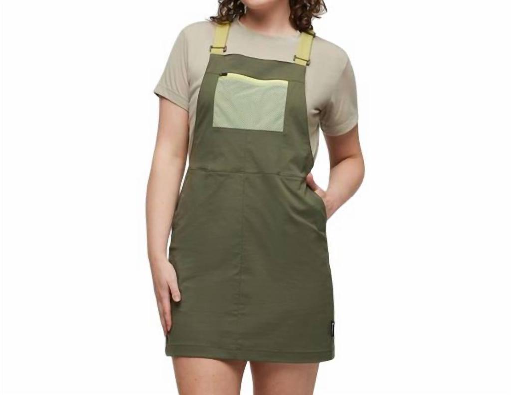 Cotopaxi Tolima Overall Dress In Fatigue