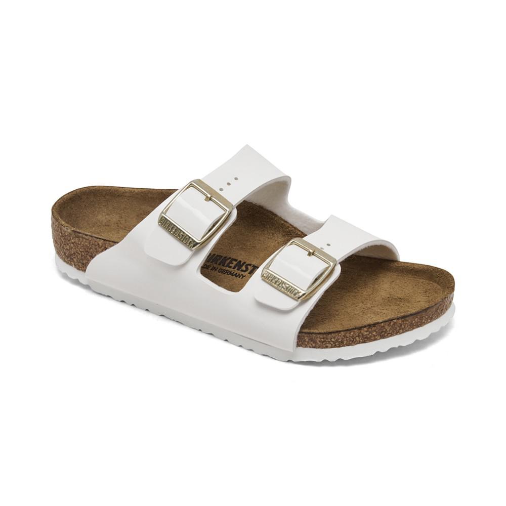 Birkenstock Little Girls Arizona Birko-Flor Patent Sandals from Finish Line