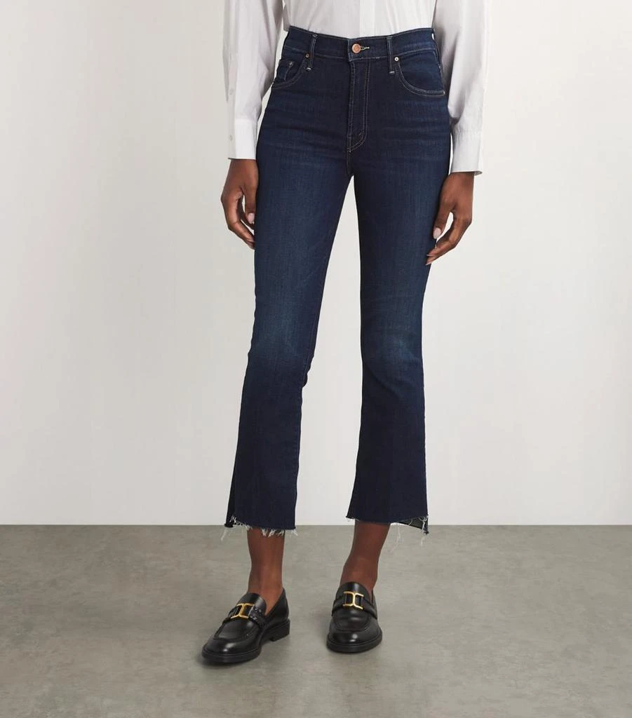 MOTHER The Insider Cropped Step-Hem Jeans 3