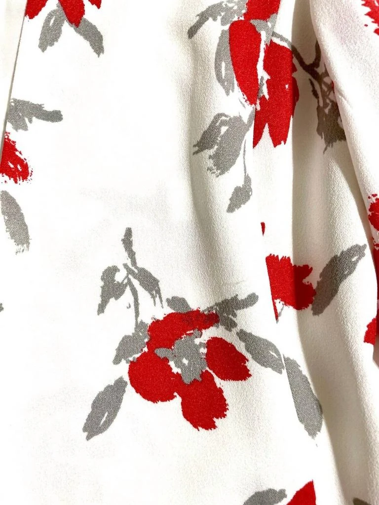 Chelsea28 Chelsea28 - Women's Floral Print Open Front 3 Quarter Sleeve Blazer 5