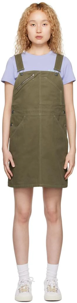 A.P.C. Khaki Paola Minidress 1