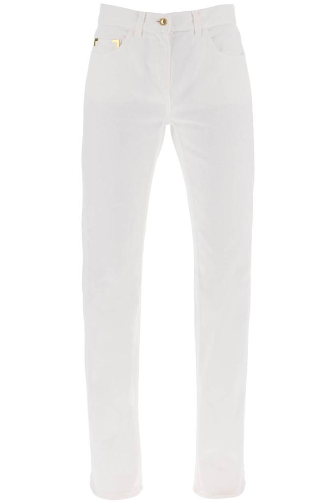 Palm Angels jeans with gold metal detailing