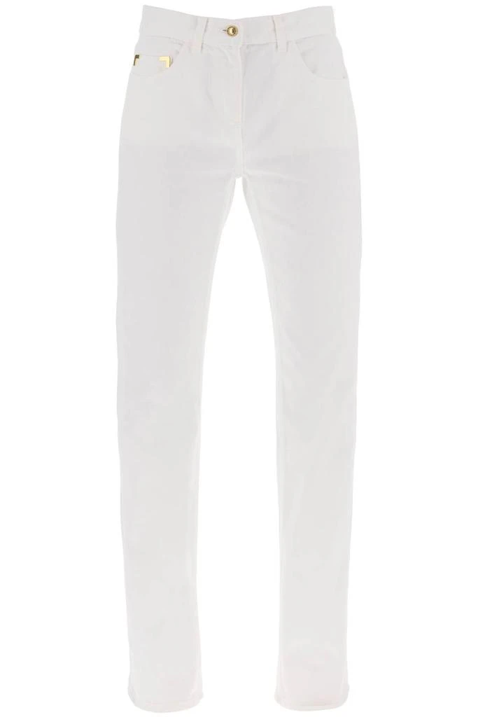 Palm Angels jeans with gold metal detailing 1