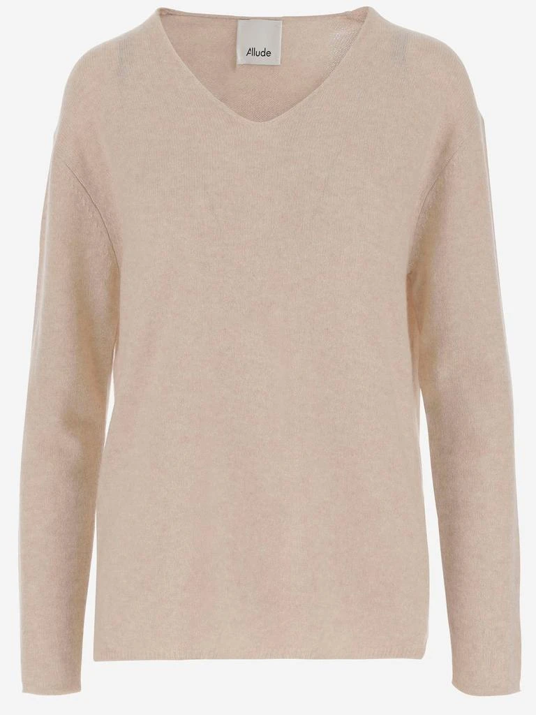 Allude Allude V-Neck Sweater 1