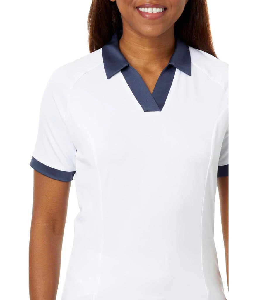 Callaway V-Placket Color-Block Short Sleeve Polo 3