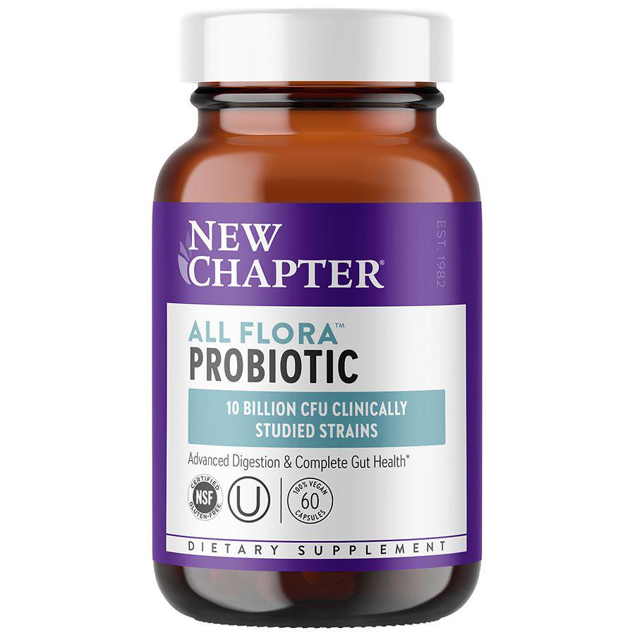 New Chapter Probiotic All-Flora, Vegan Capsules