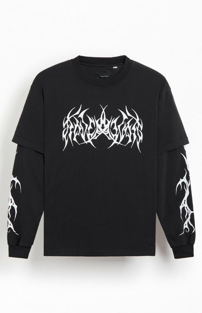 PacSun Cyber 2fer Long Sleeve T-Shirt - T-Shirts - BeyondStyle