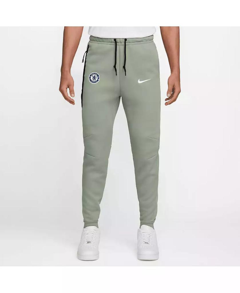 NIKE Men's Green Chelsea Tech Fleece Joggers Pants