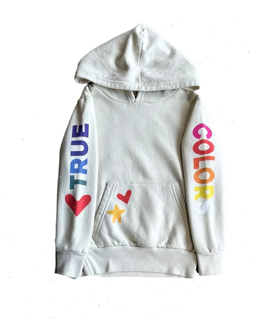 ROWDY SPROUT Rowdy Sprout - Girl
s True Colors Hoodie