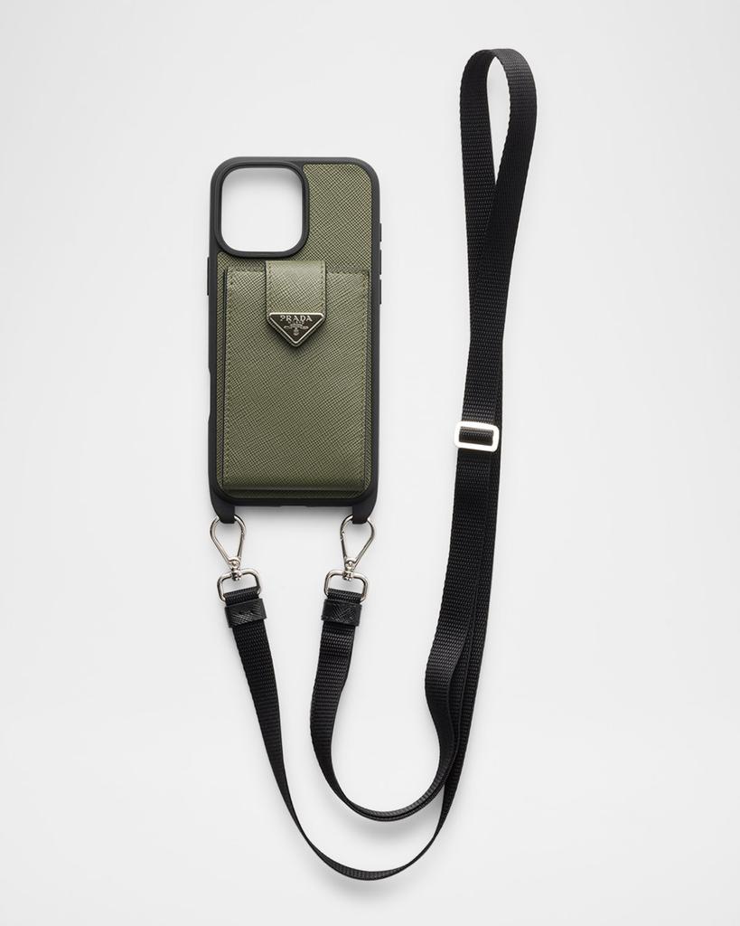 Prada Saffiano Leather Case For Iphone 14 Pro Max - Compare