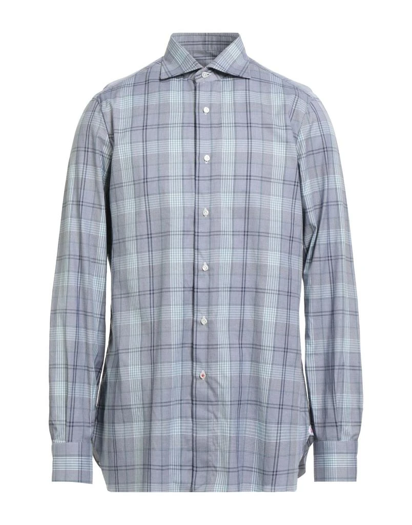 Isaia Checked shirt 1