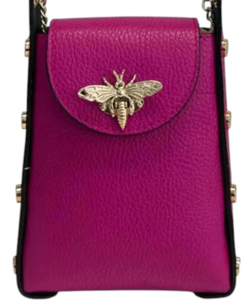 Jijou Capri Jijou Capri - Women
s Bumblebee Leather Cellphone Case Bag 2