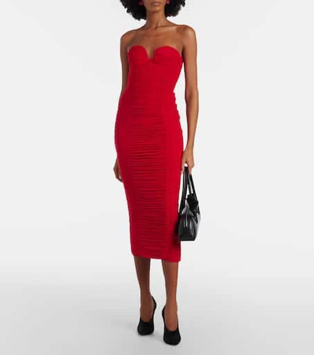 Magda Butrym Sweetheart bustier dress 2