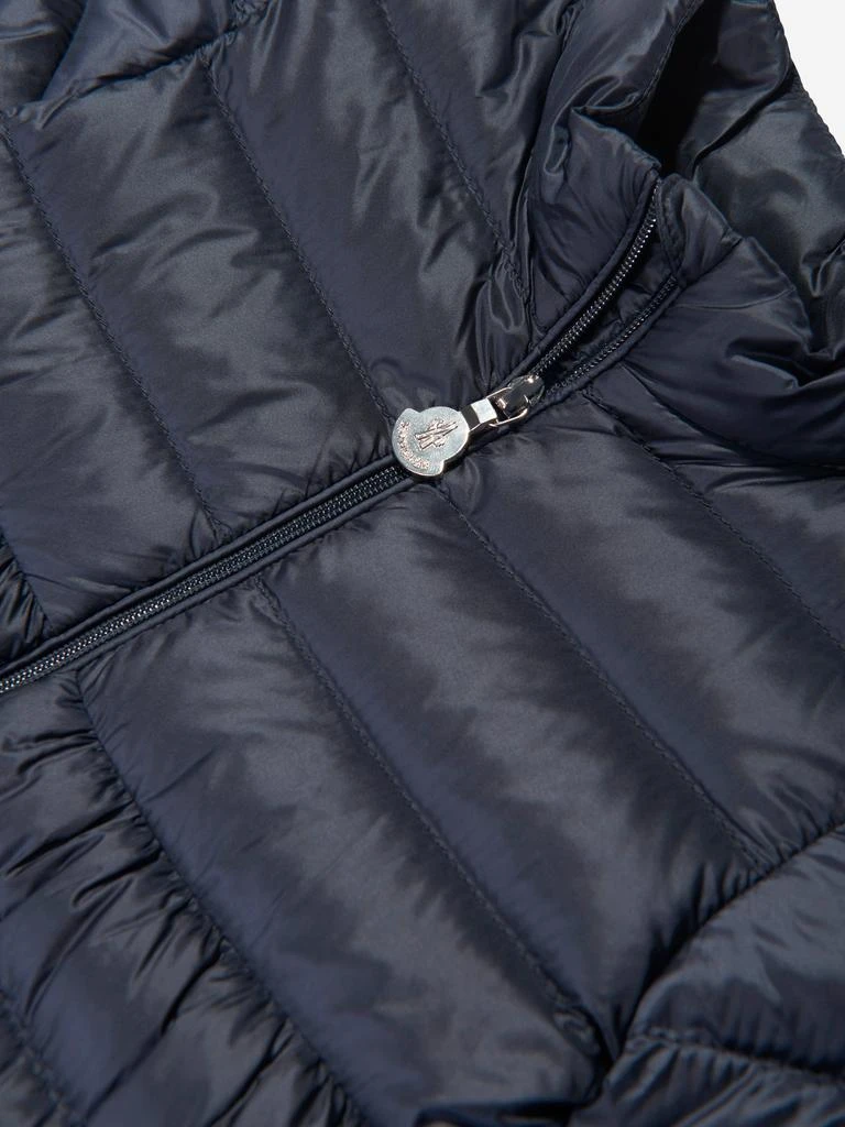 Moncler Moncler Enfant Baby Girls Down Padded Joelle Jacket in Navy 3