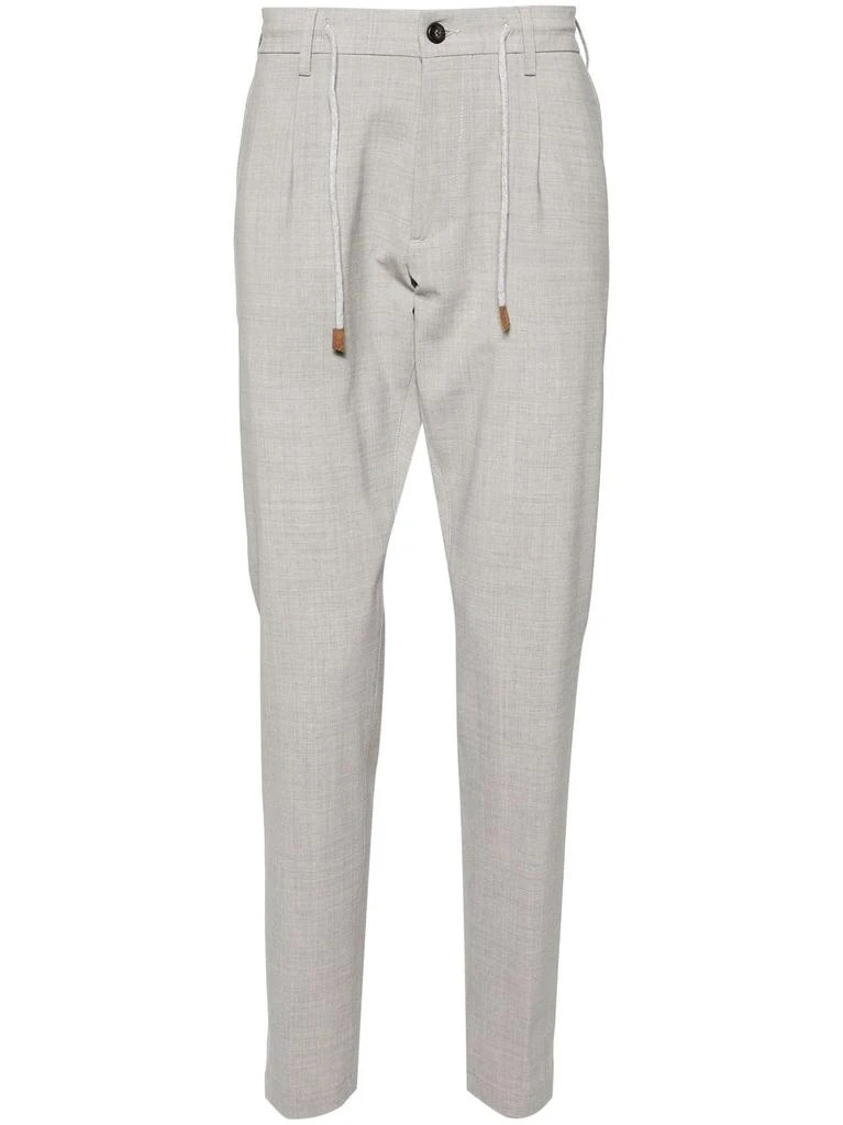 ELEVENTY Eleventy Classic Drawstring Trousers 1