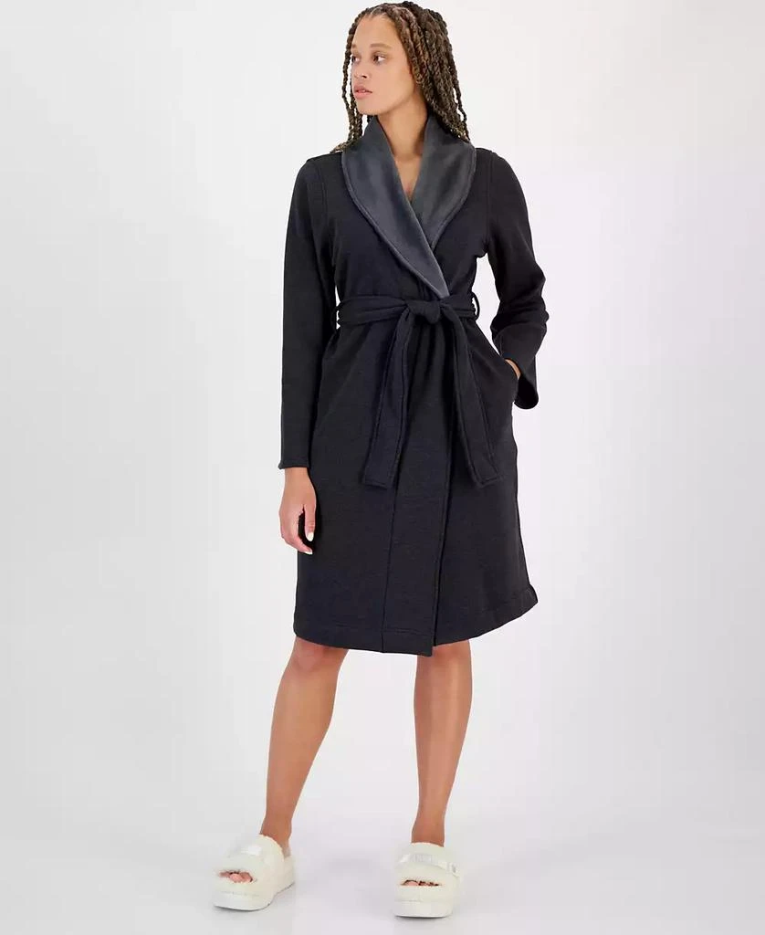 UGG Women's Shawl-Collar Duffield Long-Sleeve Bath Robe 1