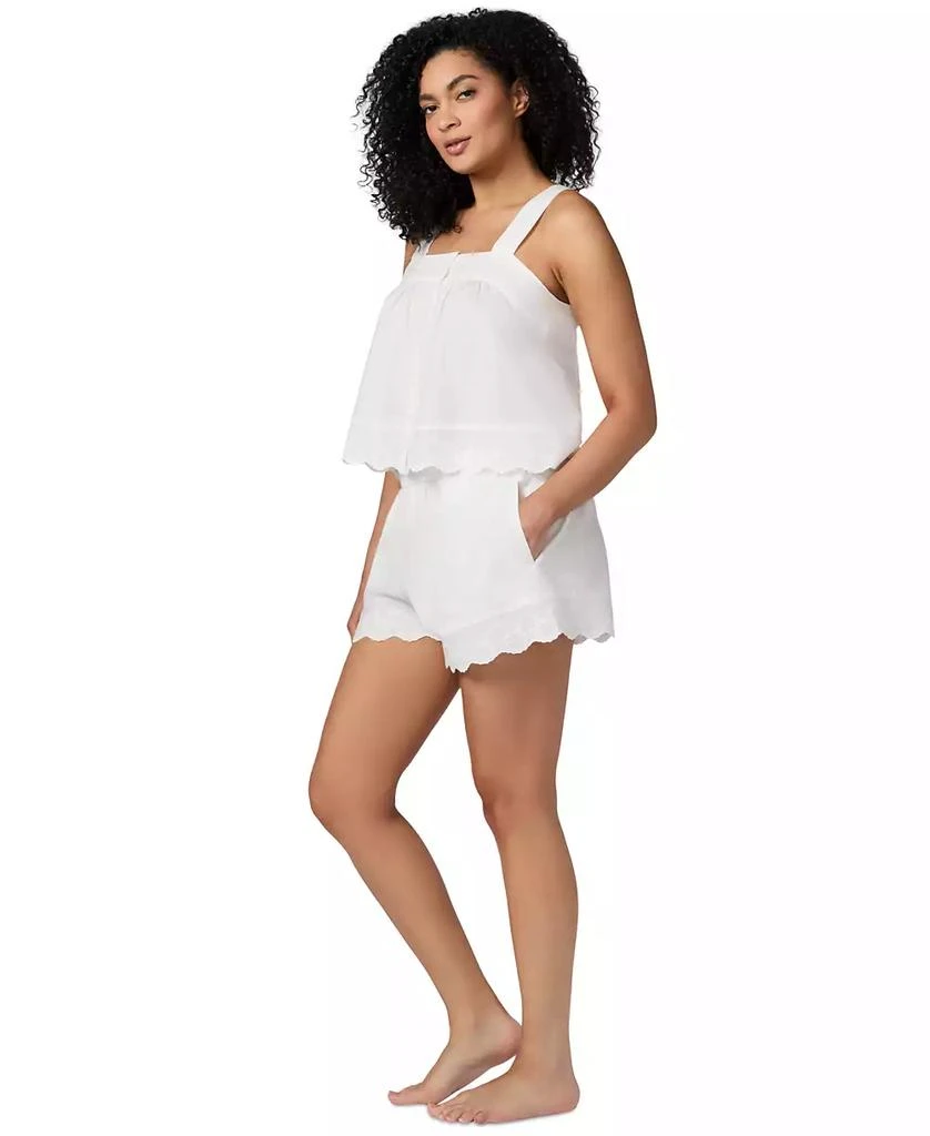 GAP GapBody Women's Cotton Short Eyelet Pajama Set 5
