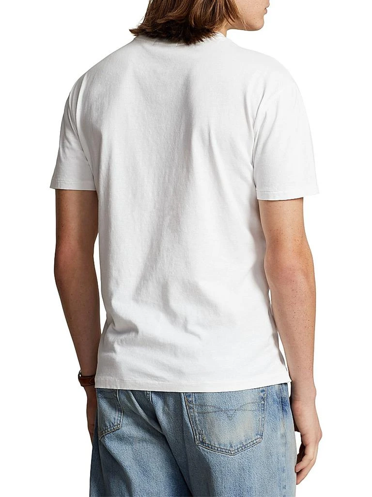 Ralph Lauren Cotton-Blend Crewneck T-Shirt 4